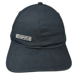 Loomstate Chipotle Black Baseball Cap One Size Organic Cotton Strapback Hat